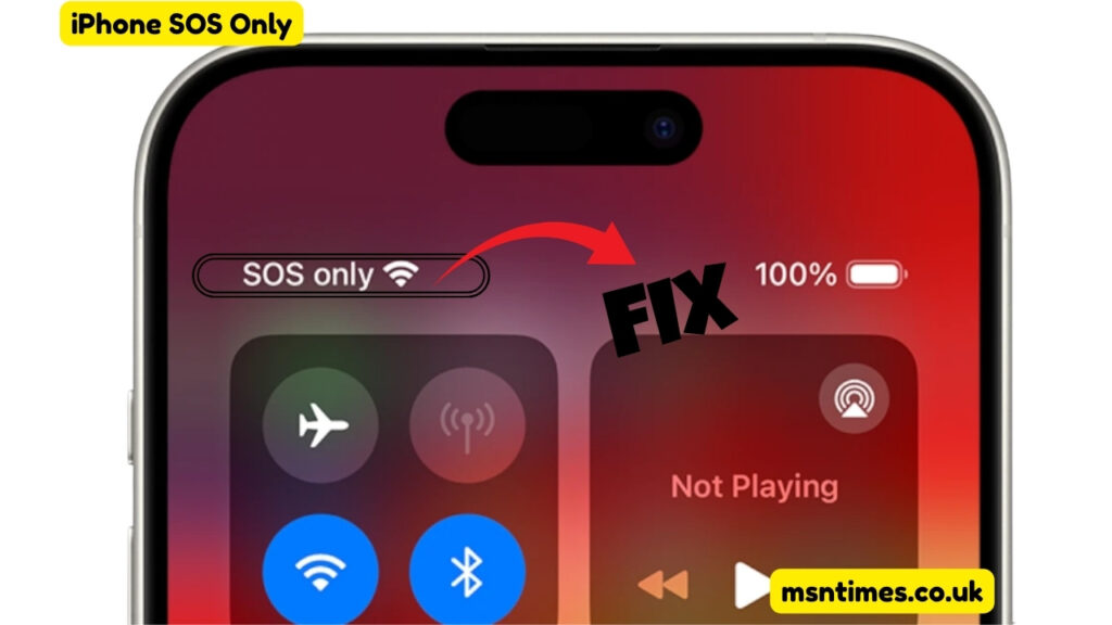 iPhone SOS Only
