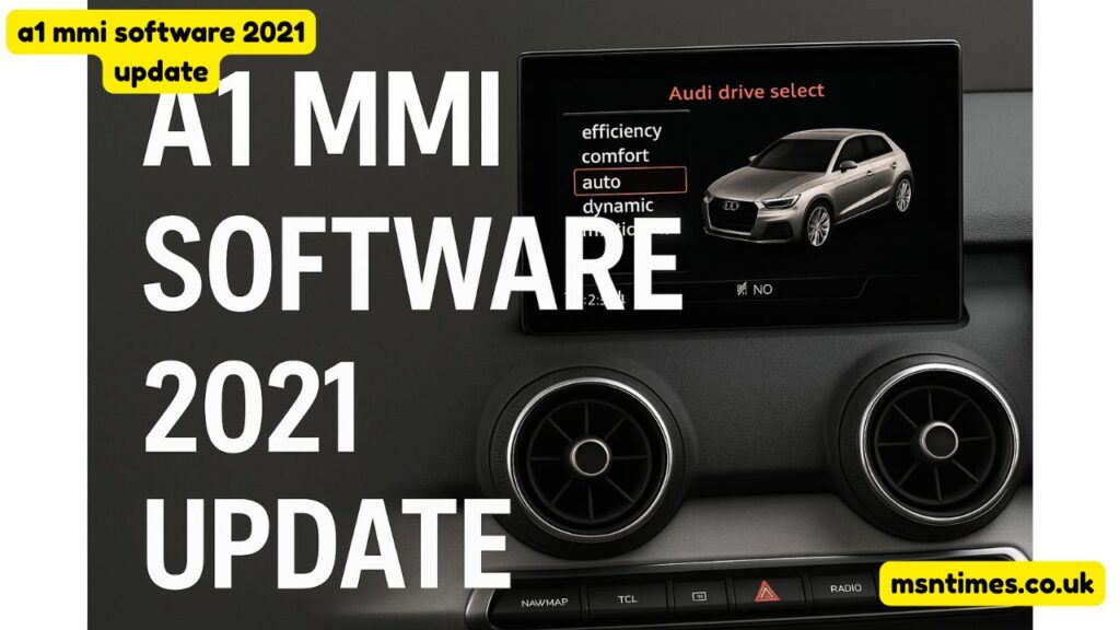 a1 mmi software 2021 update