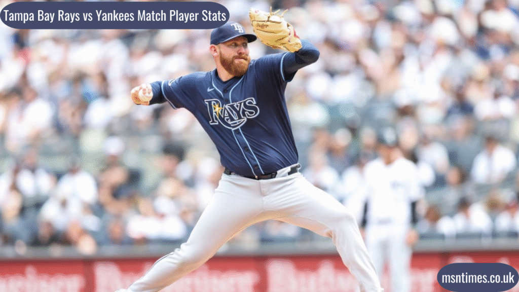 Tampa Bay Rays vs Yankees Match Player Stats