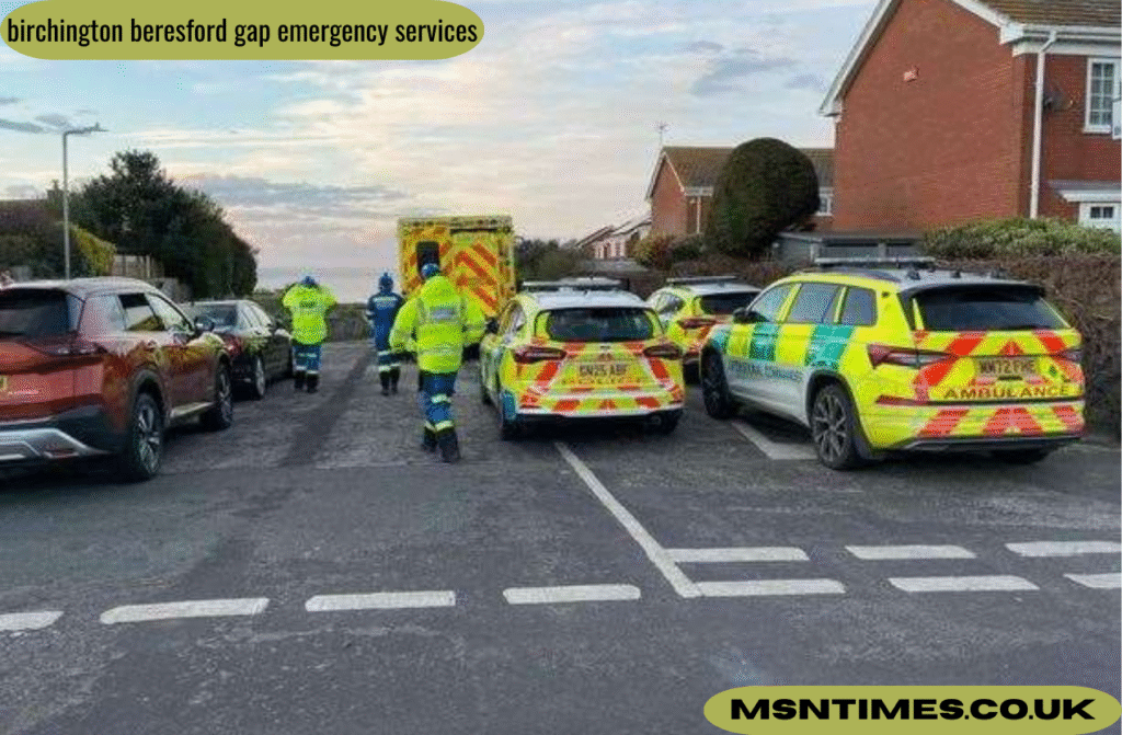 birchington beresford gap emergency services