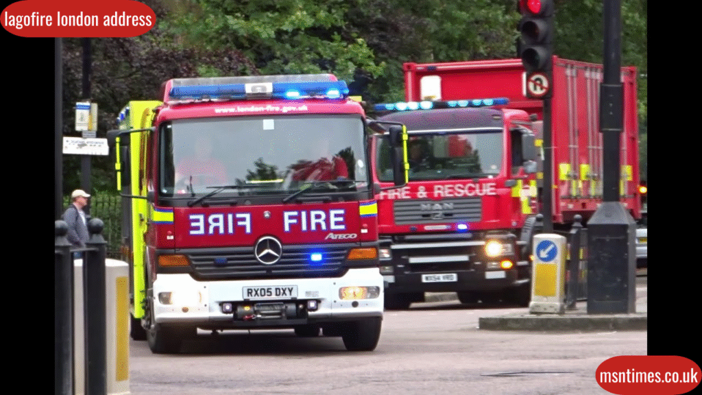 lagofire london address