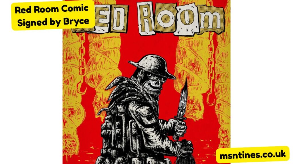 Red Room Comic Signed by Bryce