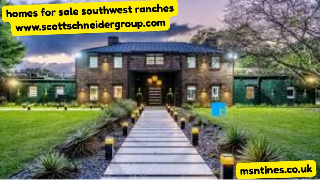 homes for sale southwest ranches www.scottschneidergroup.com